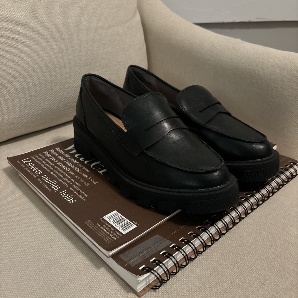 Classic Black Loafers for Women